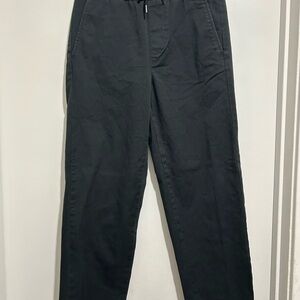 RVCA Boys Drawstring Black Chinos